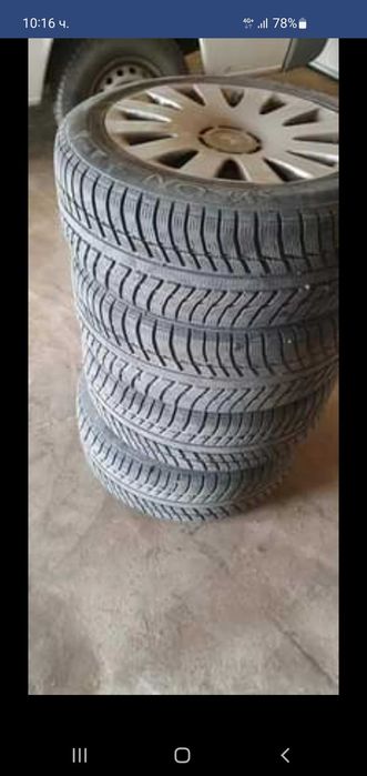 4бр. Зимни гуми с джанти 205/55 16ки