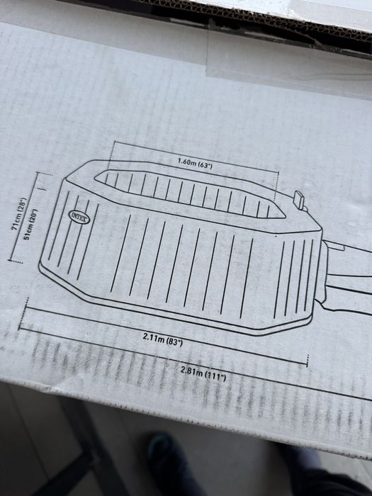 Piscina gonflabila Intex Purespa