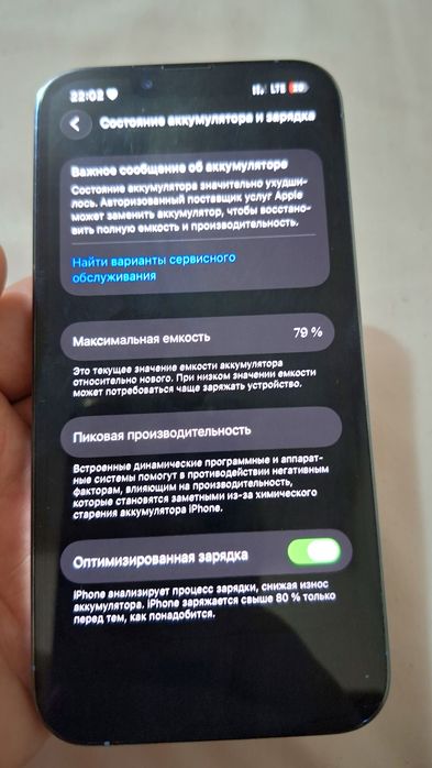 Iphone 13 pro holati ideal