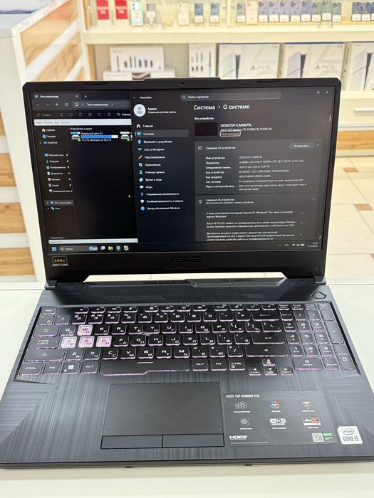 Игровой ноутбук Asus Tuf Gaming FX506L