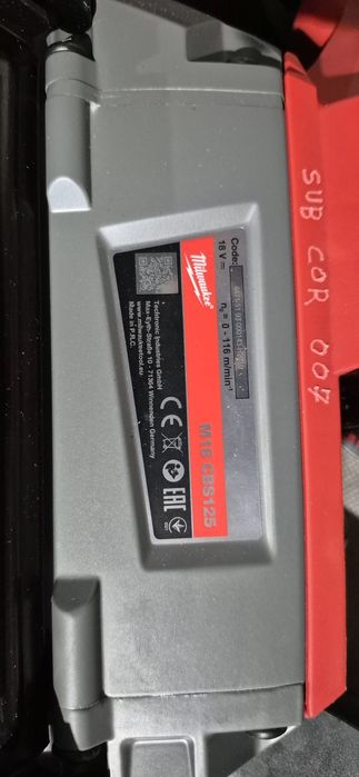 Milwaukee,Hilti ferestrău panglică pe acumulator