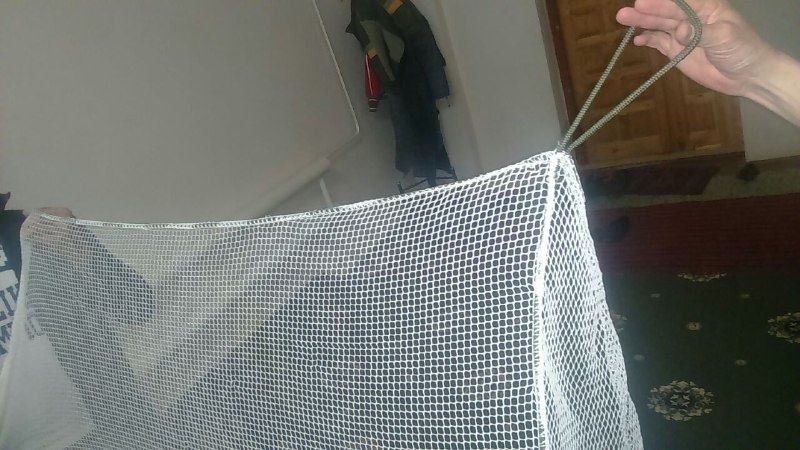 Садок для разведение рыбы. Балик бокиш учун сетка кафас