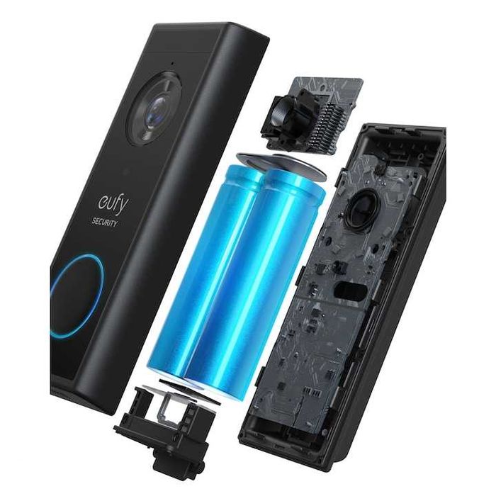 Set sonerie video eufy Doorbel,Wireless, 2K HD,detectie miscare