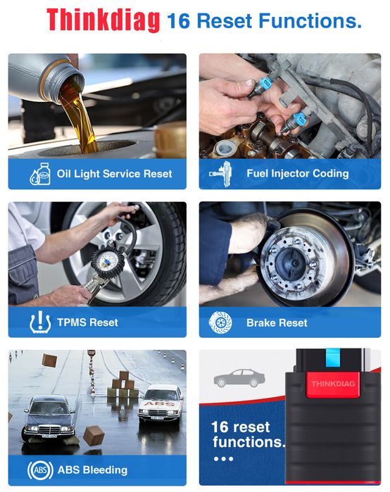 Уред за автодиагностика thinkcar - thinkdiag android/ios