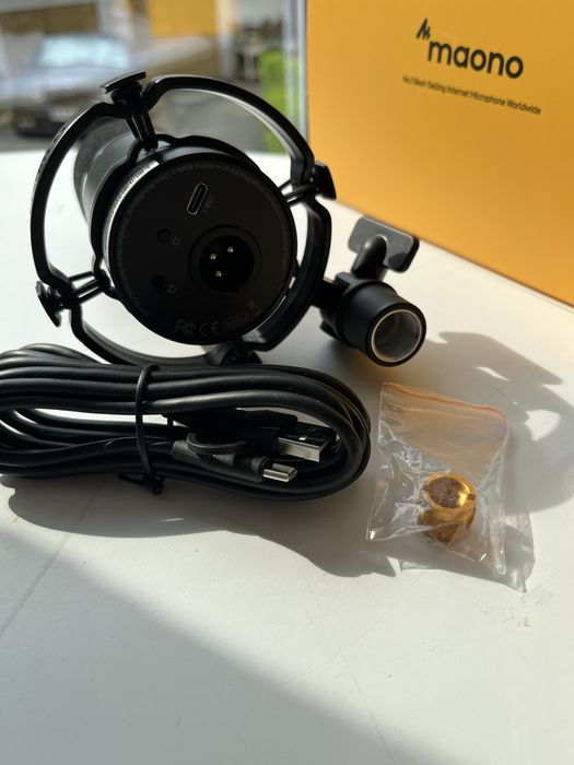 Microfon Podcast Maono pentru PC anulare zgomot