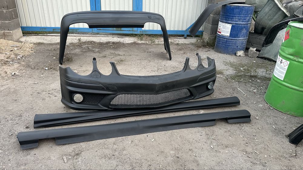 Бампер мерседес 211 амг 6.3 тюнинг w211