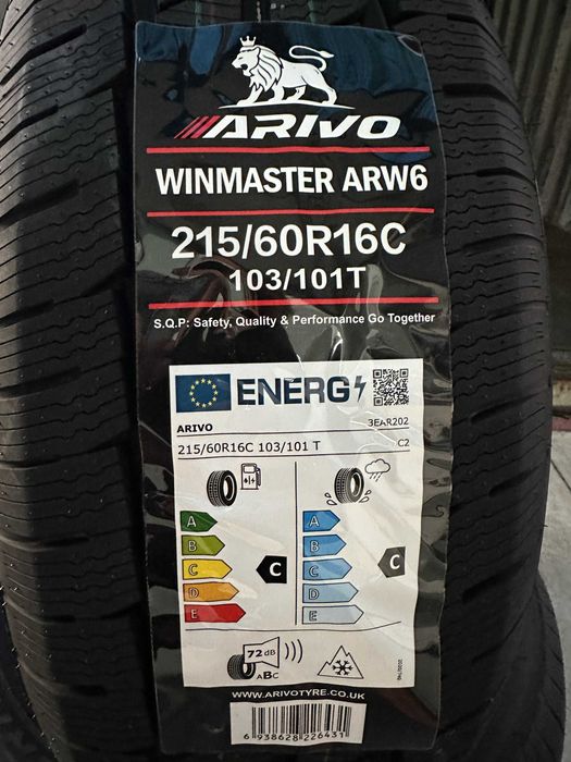 Нови Зимни Бусови Гуми Arivo Winmaster 215/60R16C 103/101T Нов DOT