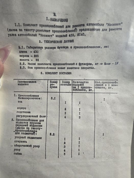 Набор для ремонта