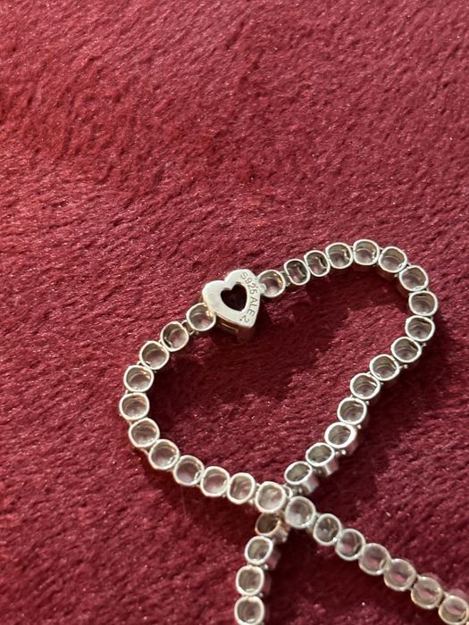 Bratara tenis Pandora inima