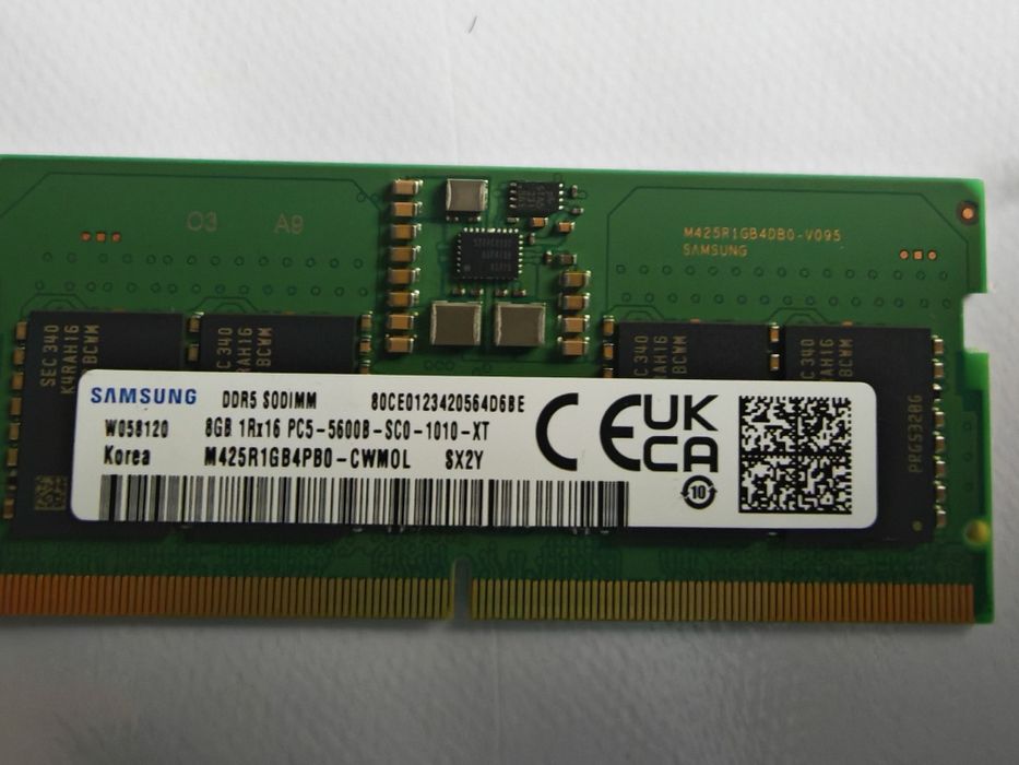 Оперативная память для ноутбука DDR5 8GB