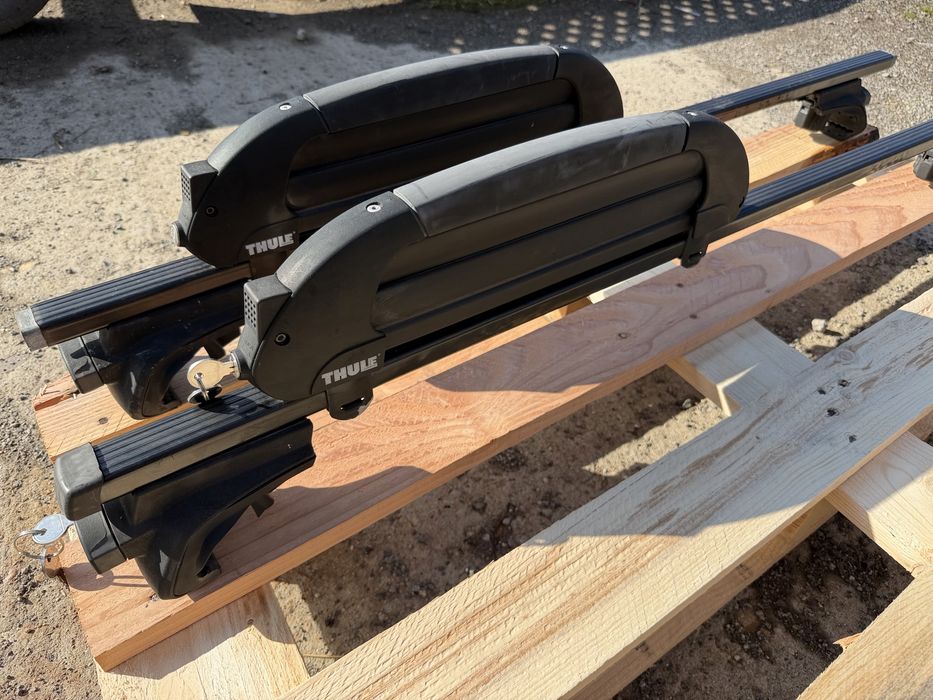 Thule ски багажник + греди за Suzuki SX4 / Fiat Sedici