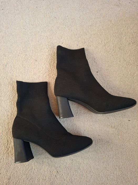 Дамски черни боти Jenny Fairy