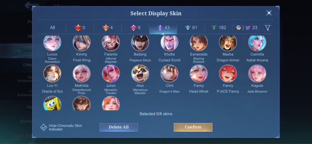 Продам аккаунт mobile legends