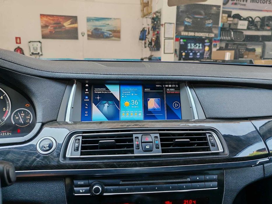 Навигация ANDROID 14 8GB RAM 128GB HDD BMW F01 F02 БМВ 7-серия Ф01 Ф02 Андроид + Apple Carplay