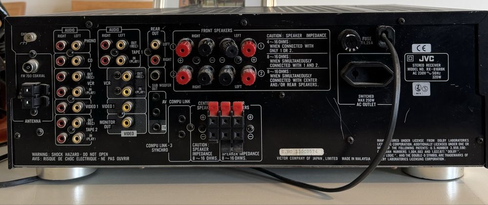 JVC RX-816R – AV Стерео Ресивър с Dolby Surround и Advanced Super-A