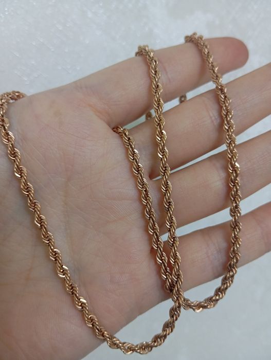 Цепочки золотые заводские