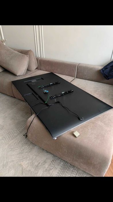 Установка телевизора на стену.