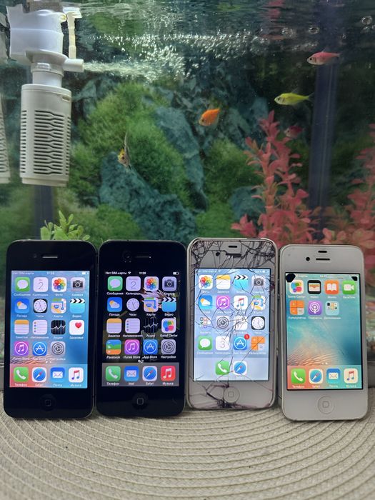 Продам 4 iPhone 4 и 4s