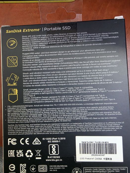 SSD Extern 1 Tb SanDisk
