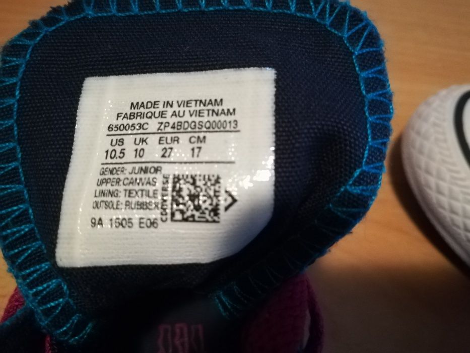 tenisi bascheti Converse copii