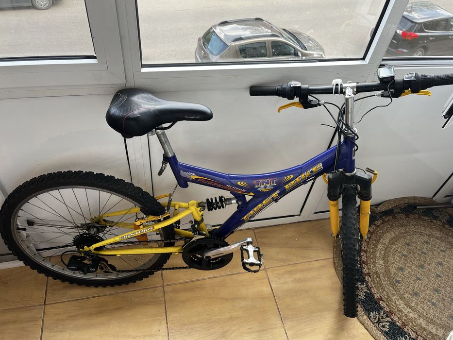 bicicleta cu schimbator
