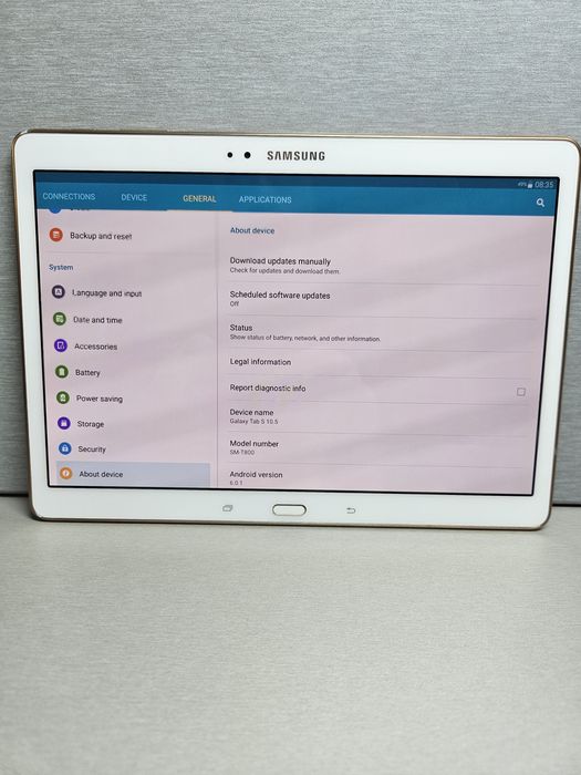 Samsung Tab S  SM-T800