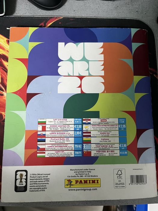 Албум FIFA WORLD CUP 2026 Panini