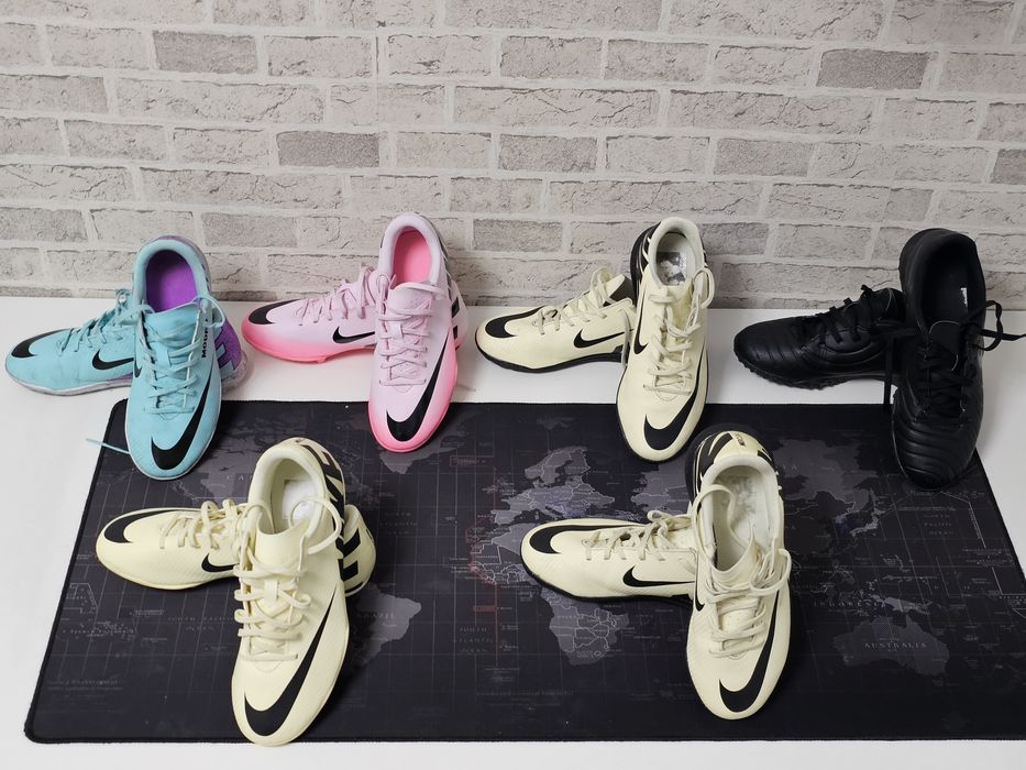 Ghete fotbal copii Nike sintetic si iarba 36 - 39