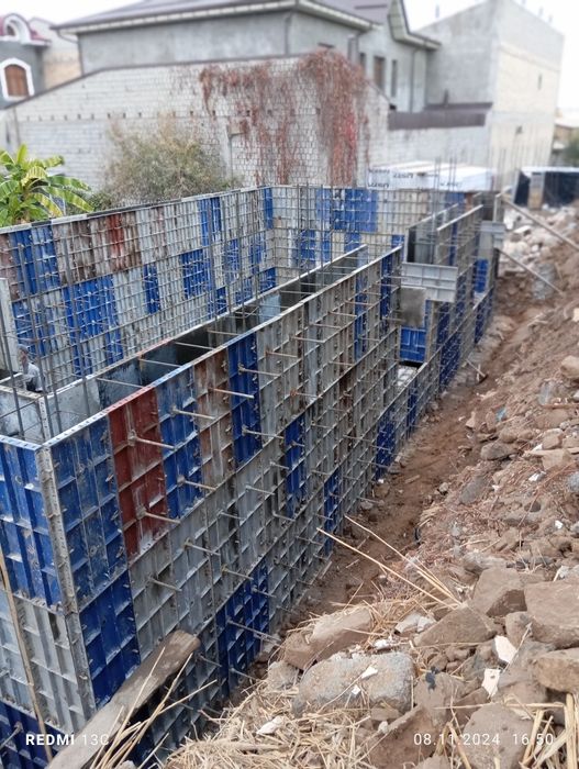 Opalubka arenda temirli