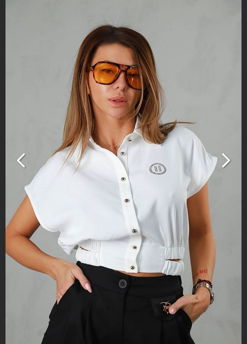Бяла риза pause jeans