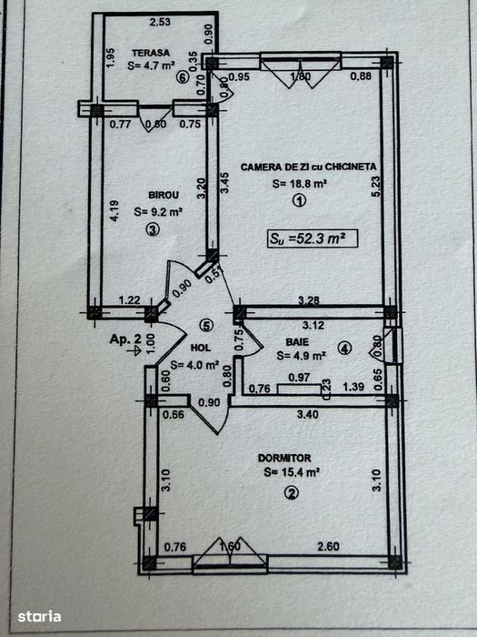 Apartament 3 camere - parter - locatie ideala - Mosnita