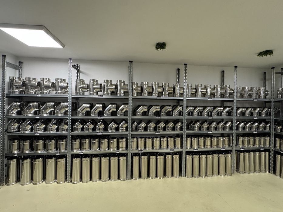 Димоотводи и кюнци от инокс неръждавейка