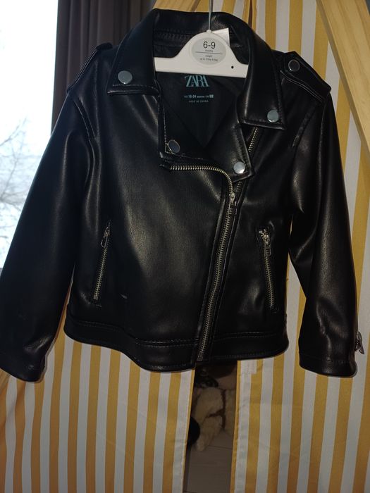 Geaca imitatie piele zara