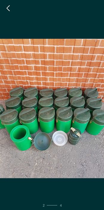 Термос полевой три секции