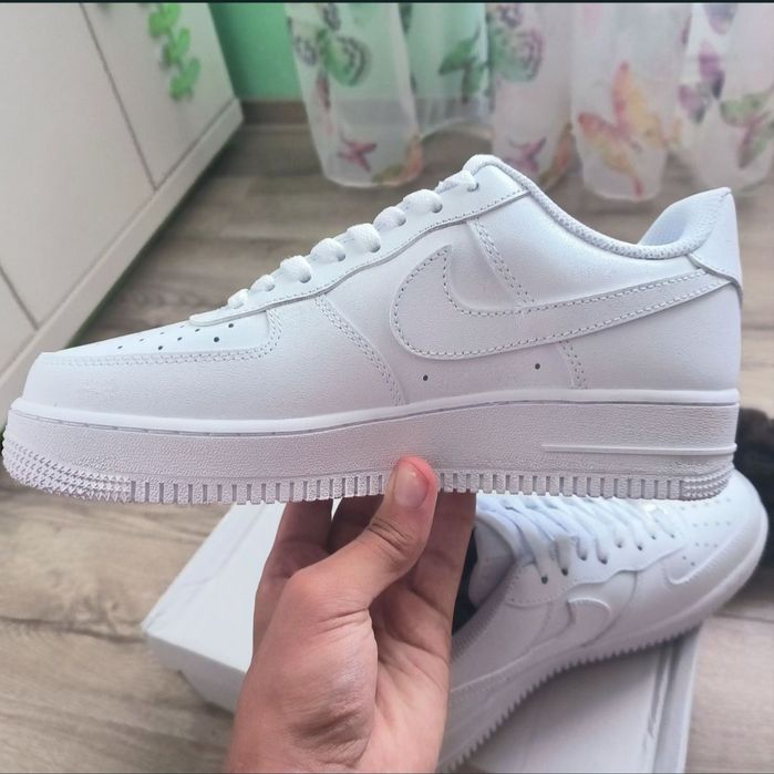 Nike Air Force 1 AF1 albi / triple white 40-43.