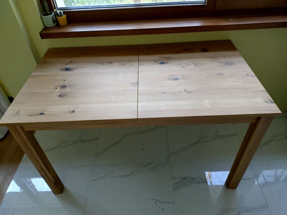 Разтегателна трапезна маса дърво