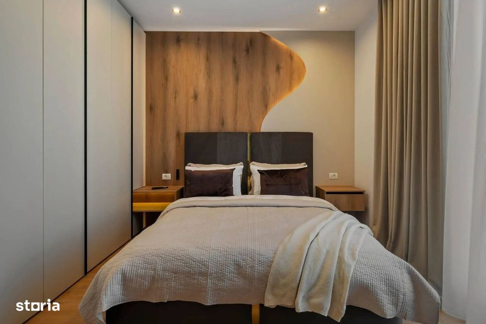 Bloc finalizat, 3 camere lux, 2 bai, laundry room + terasa 56 mp!