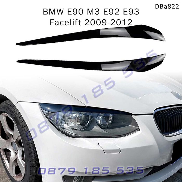 Вежди фарове BMW 3 Фейслифт E92 E93 M3 09-12 face бмв е92 в93 тунинг