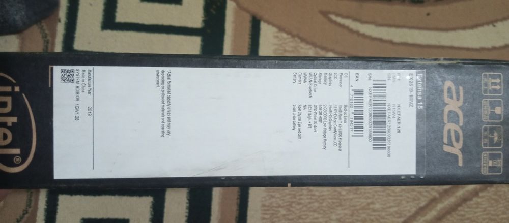 ACER ноутбук офис ишлари учун