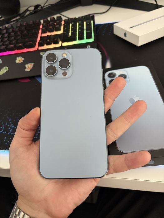 iPhone 13 Pro Max Sierra Blue Neverlocked 128 (BONUS CADOU)