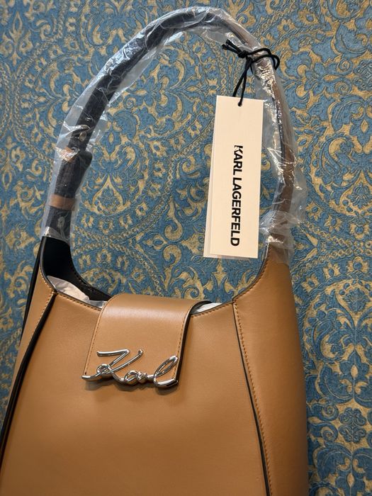 Дамска чанта Karl Lagerfeld  Hobo K/SIGNATURE