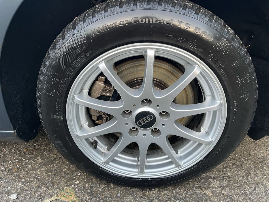 Jante 5x112. aliaj usor cu anvelope iarna