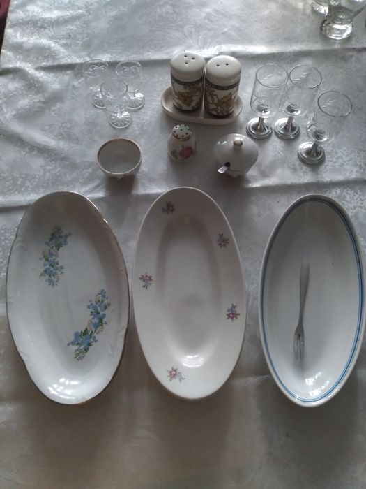 Рюмки, графины,  стаканы