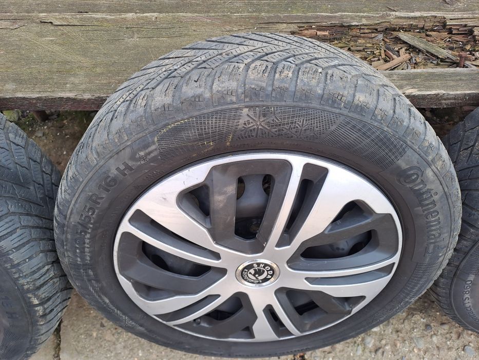 Jante tabla 16 cu cauciucuri