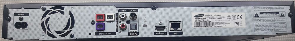 Player Samsung Blu-Ray-3D HT-H4200R