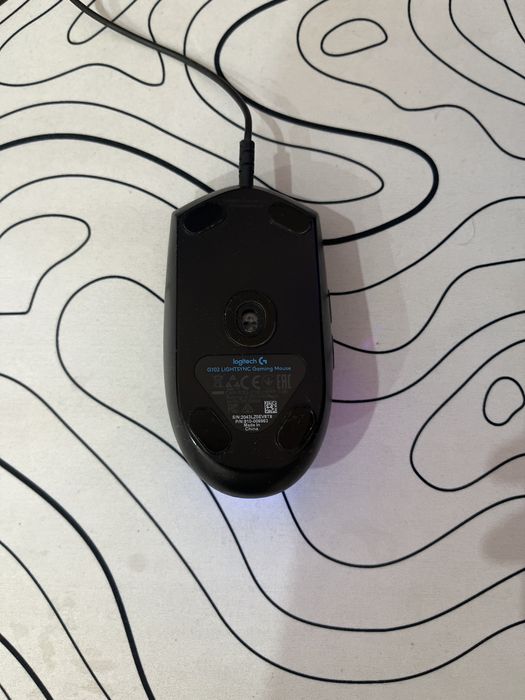 Мышка logitech 102 lightsync игровая