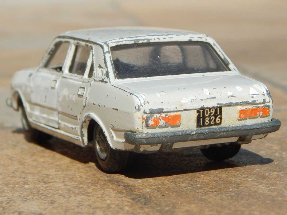 Macheta FIAT 132 1:43 fab Mercury Italia anii '70 veche metalica