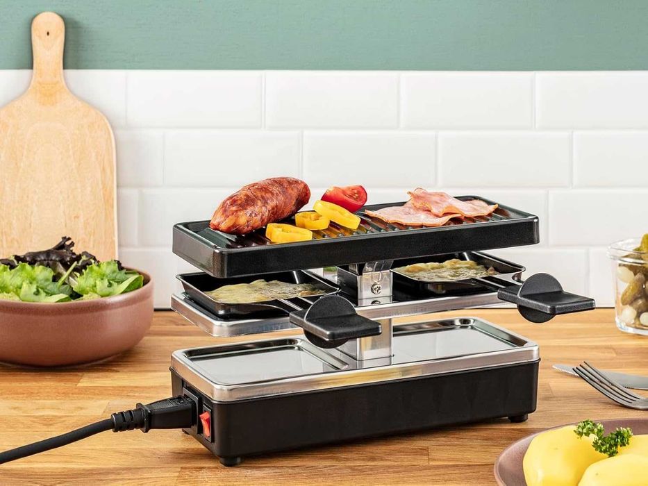 Раклет грил Tefal YY5249FB, Компактен, Plug & Share