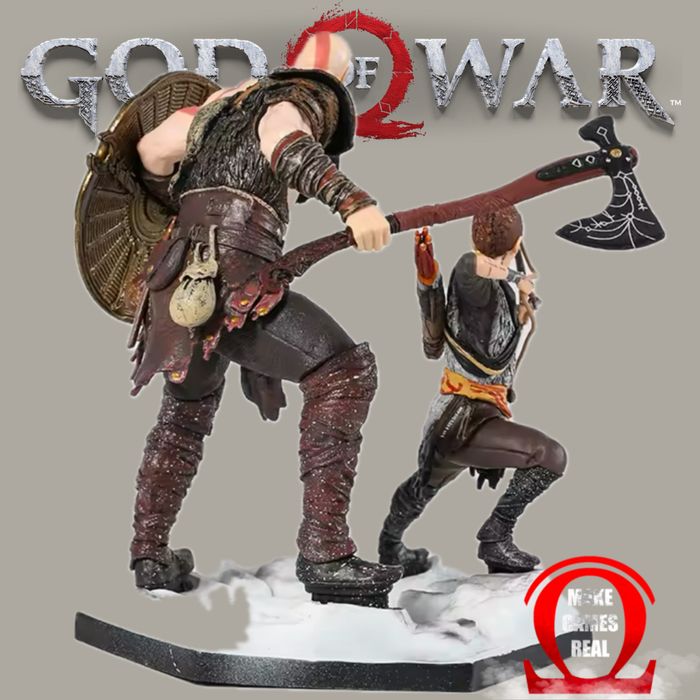 Екшън фигура God of War - Kratos & Atreus