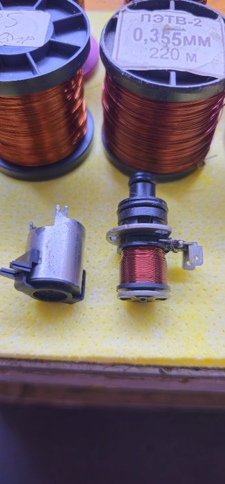 Перемотка электронных клапан вариатора от 2ом до 18ом